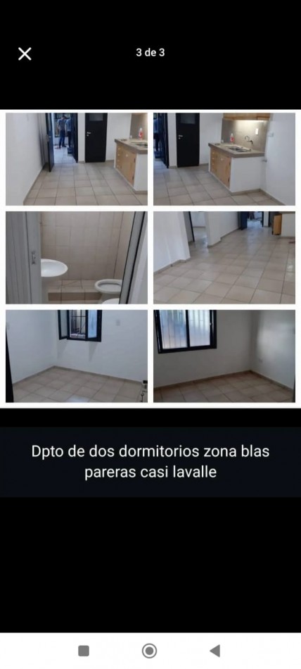 Departamento en Planta Baja - Av. Blas Parera y Morcillo