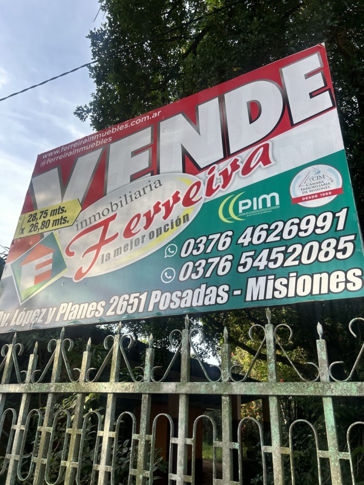 Oportunidad unica de inversion en esquina - Zona Av. Ituzaingo y Av. Las Heras