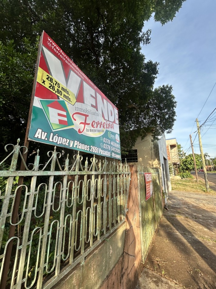 Oportunidad unica de inversion en esquina - Zona Av. Ituzaingo y Av. Las Heras