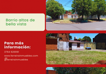 LOTE EN BARRIO ALTOS DE BELLA VISTA!!!